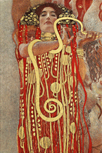 Hygieia - part of medicine - Gustav Klimt